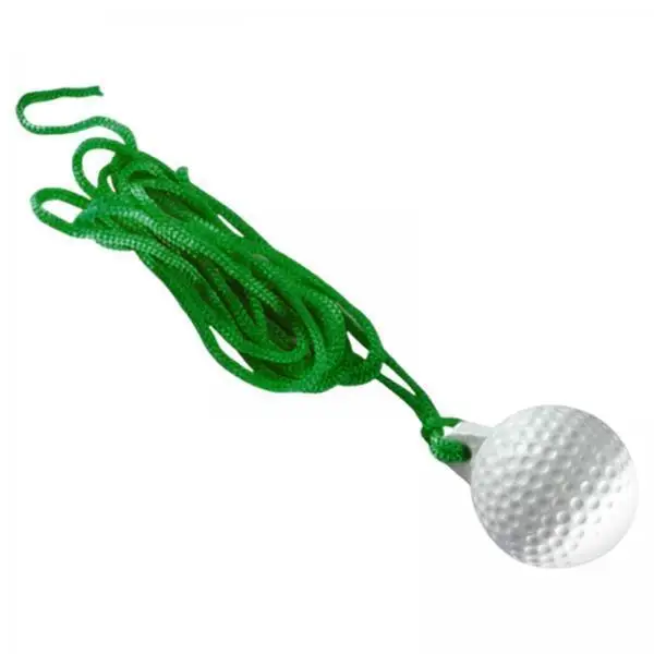 Golf String Ball Swing Training Aid Solid Feedback Practice Equipment Portable for Golfers Indoor Outdoor