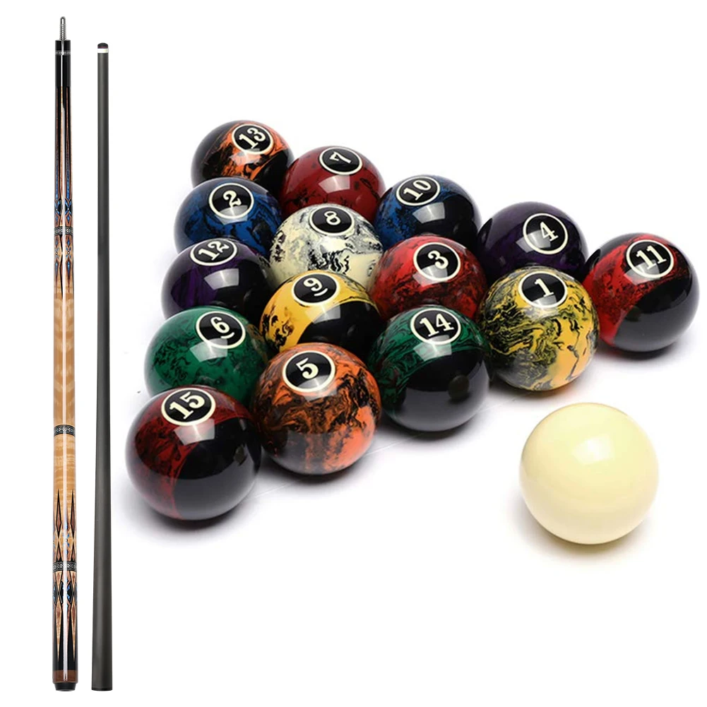

Аксессуары для бильярда: бильярдный шар с киями для игры в пул, высокое качество и прочность для профессионального бильярда, 57 мм.