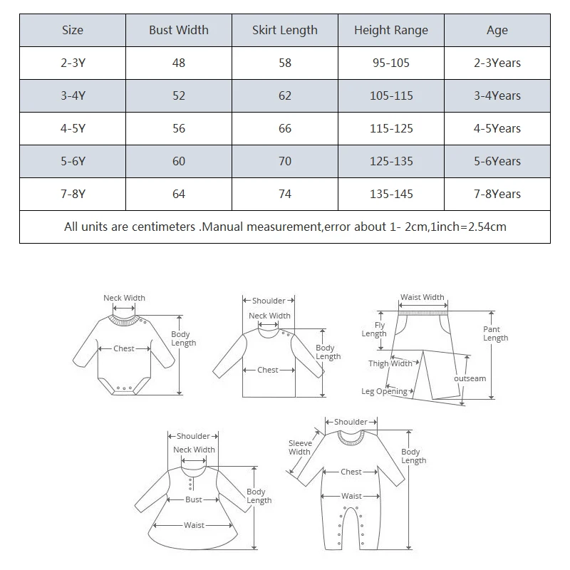 Fashion Floral Print Princess Dress Puff Sleeve Girls Dresses for Party and Wedding Summer Children Girls Party Dress 2‑8 Years