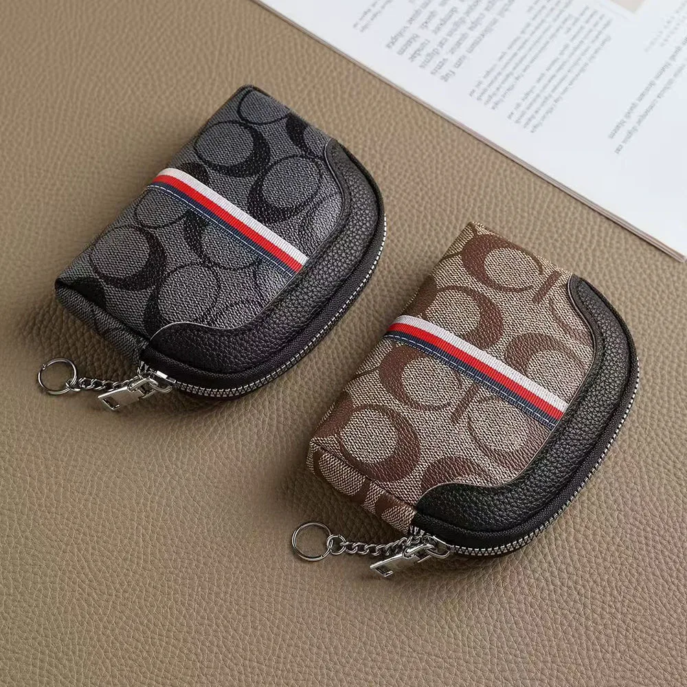 Mini Fashionable Leather Coin Purse for Women Zipper Wallet Compact Size Popular Model New Design Small Speciality Handbag