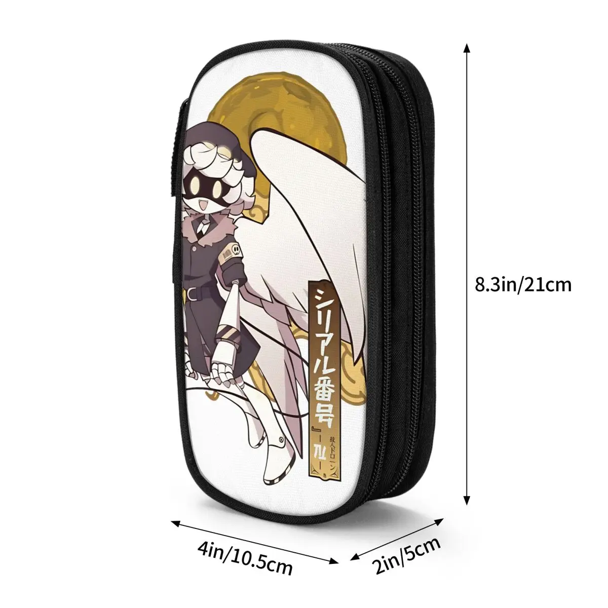 Serial Designation N Murder Drones Pencil Case Pen Bag Student Big Capacity Office Zipper Pencilcases