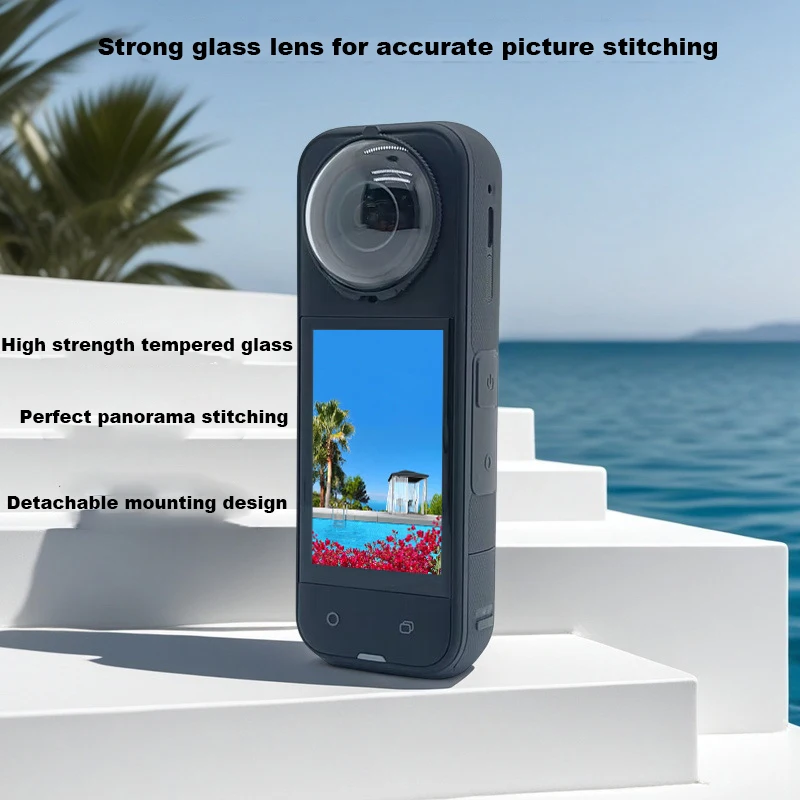 

for Insta360 X5 Optical Glass Camera Lens Protector X5 Scratch-resistant Premium Lens Guards Camera Accessories