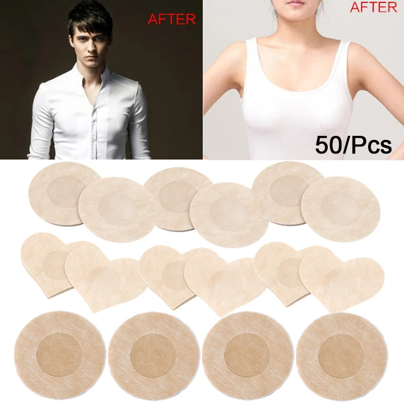 20Pcs Cloth Nipple Cover Teat Hide Women Nipple Pasties Piece Breast Petals Invisible Bra Padding Chest Sticker Patch Covers