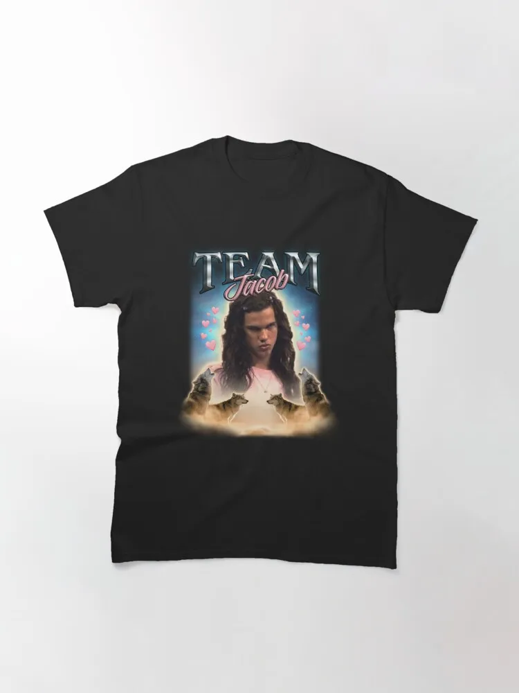 Team Jacob Cursed Fan Collage Classic T-Shirt Funny Graphic tops