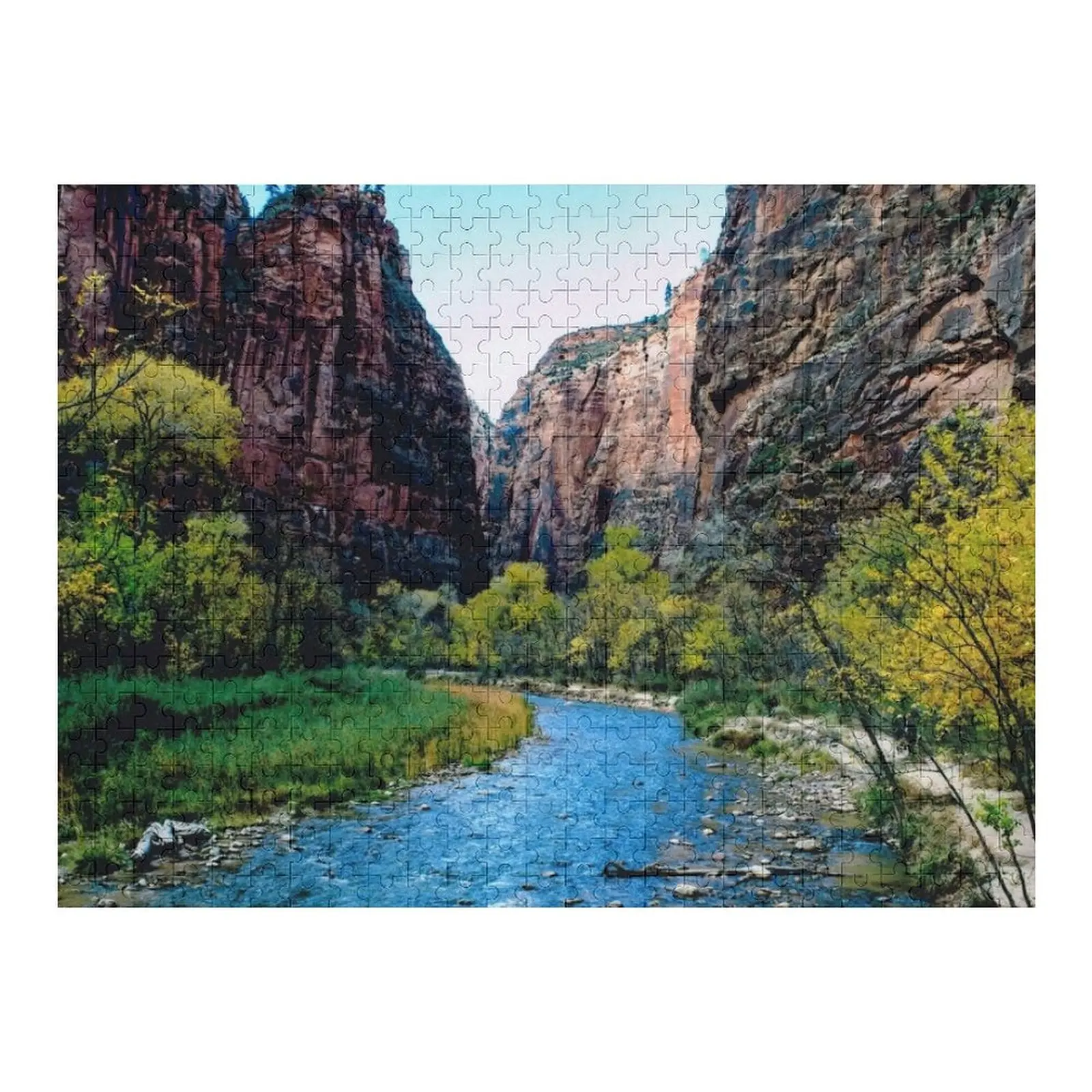 

Zion National Park Jigsaw Puzzle Custom Photo Wooden Animal Puzzle
