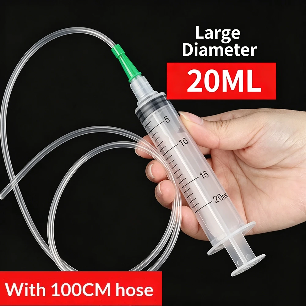 20ml-550ml Langlebige Großvolumen-Spritze, Autoöl-Extraktor, geeignet für Laborabgaben, Klebstoffabgabe, Großspritze.