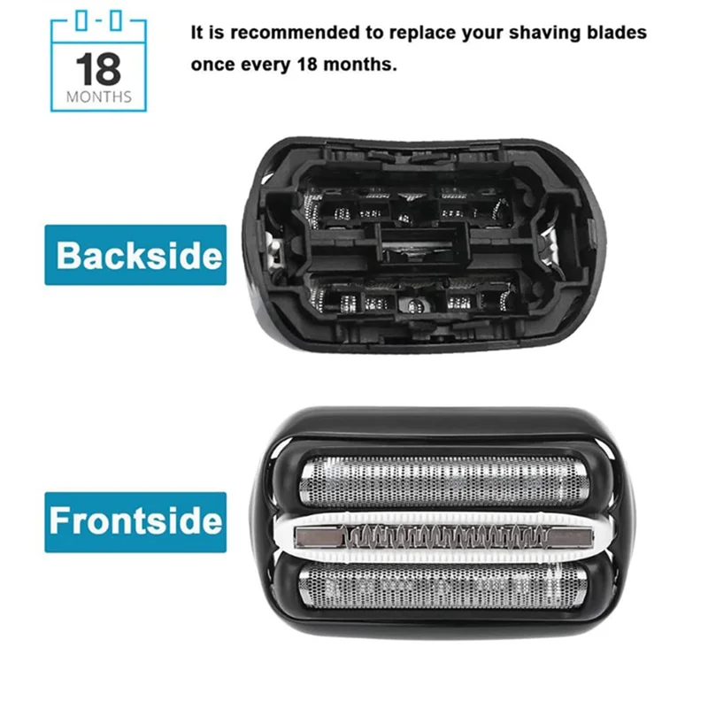 Series 3 32B Foil & Cutter Replacement Head for Braun Electric Shaver 32B Head Fit Models 3000S, 3010S, 3040S, 3050Cc