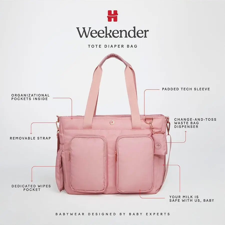 Borsa per pannolini Tote Weekender Hug Signature