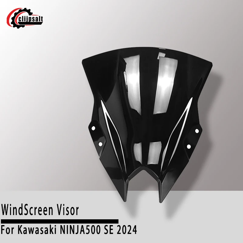 

For Kawasaki NINJA 500 SE NINJA500 2024 Windshield Double Bubble WindScreen Motorcycle Accessories Fairing Deflector