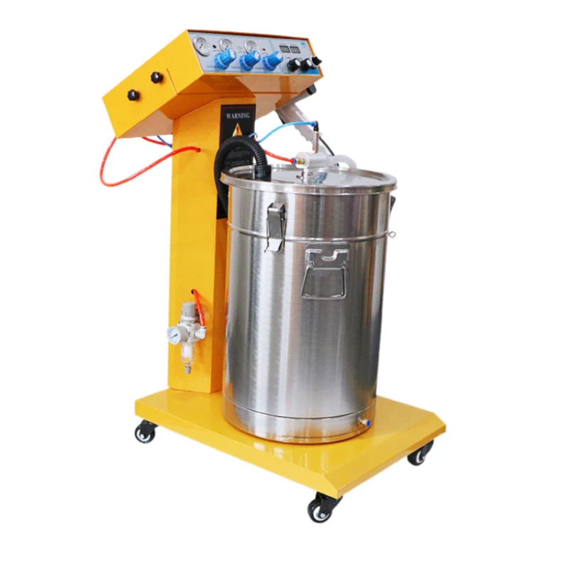 Electrostatic Pneumatic Spray Paint Spray Gun Equipment Powder Coating Machines Automotive Repair Tools High Pressure 55L Powder