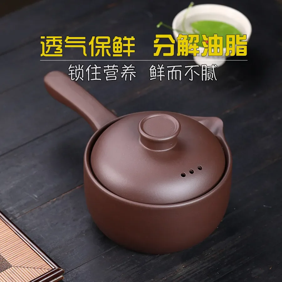 Baby milk clay pot for cooking casserole slow cooker pots for cooking Ceramic cookware pots and pans High temperature crock pot view 5