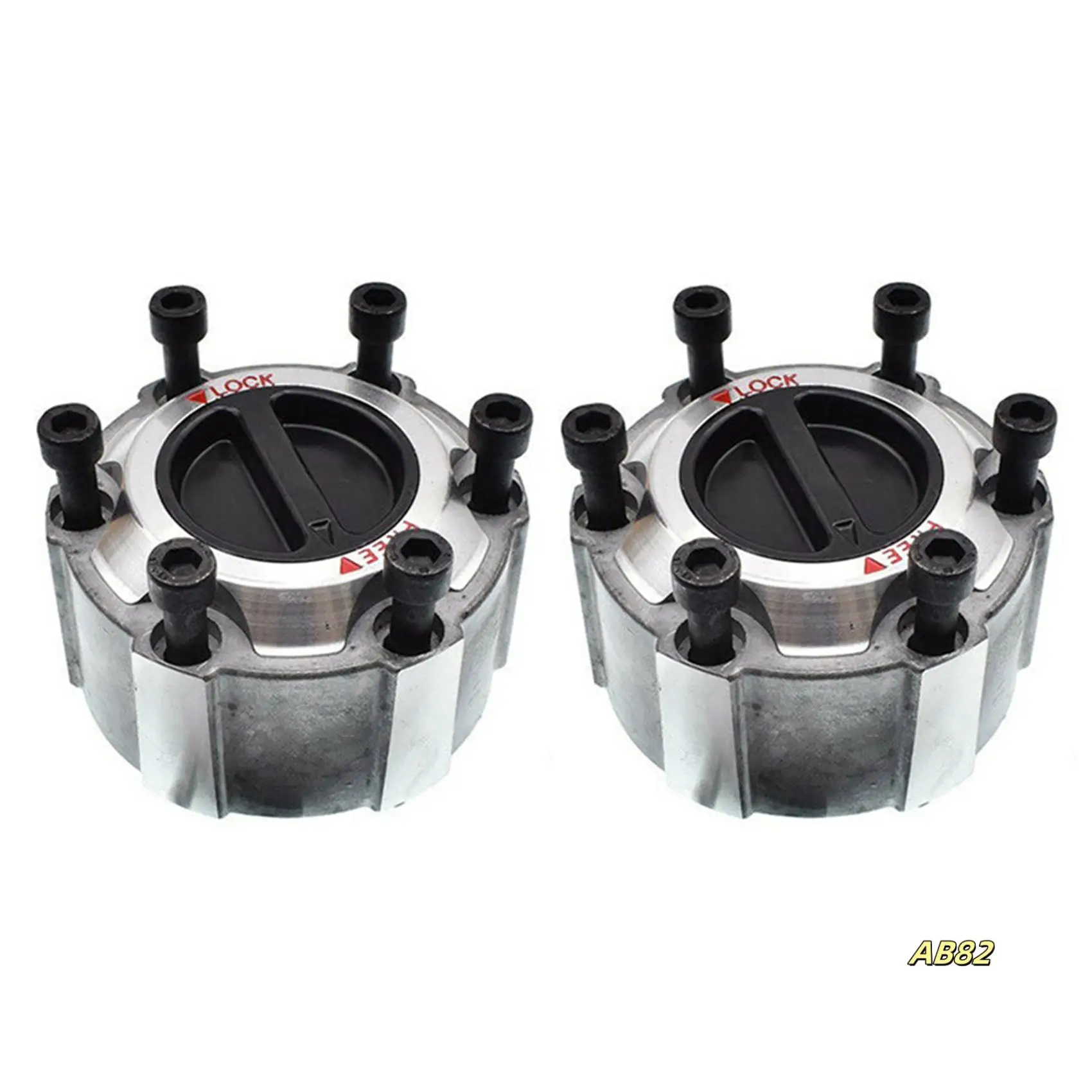 

2Pc Manual Locking Hub 28 Spline /Tooth For Nissan Pickup 1990-Up Navara D21/D22