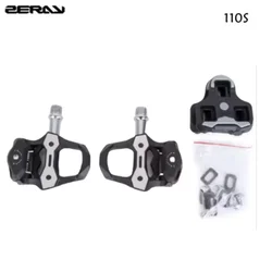 ZERAY ZP-110s Carbon Road Bike Self-locking Pedals Bicycle Cycling Black Pedal 110s Original