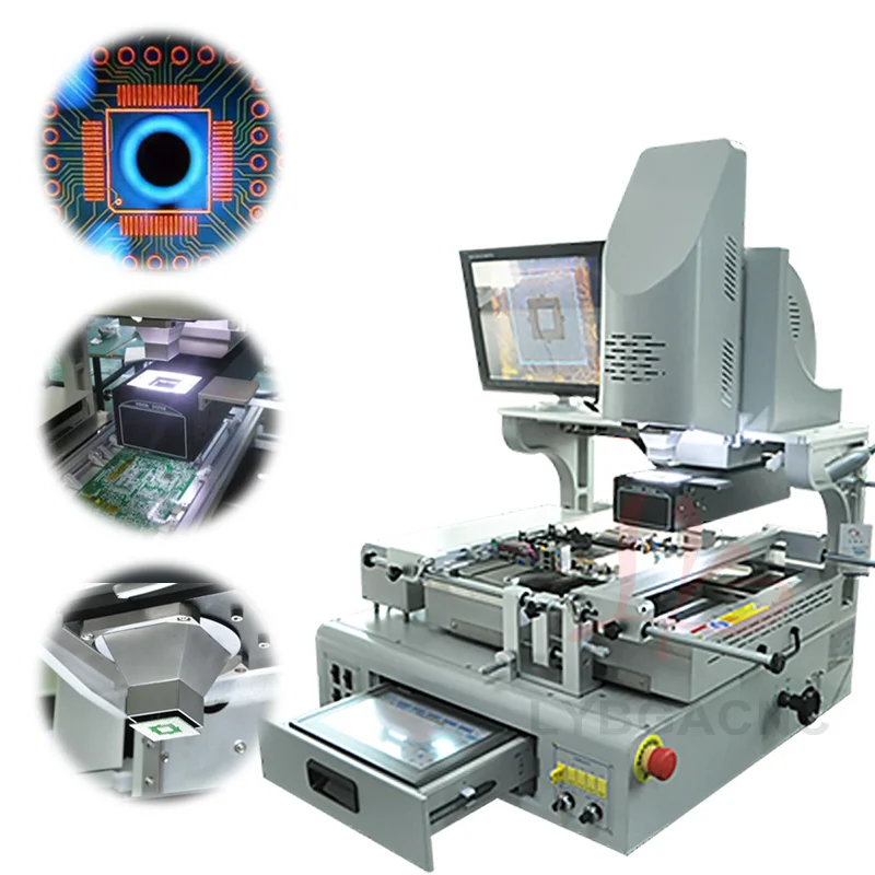 BGA Rework Station RW-SV-650A For Computer Server Reworking High-End Circuit Board Color Optical System Built-In Vacuum Pump220V