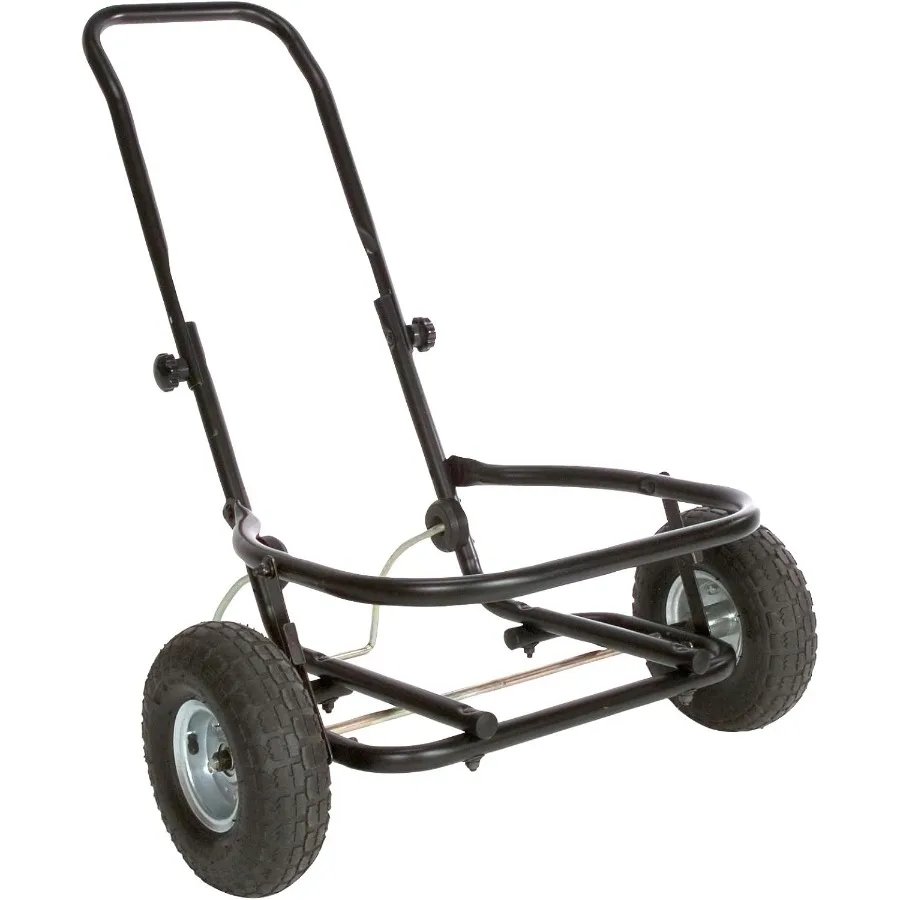 CA500A Miller CO Muck Cart for agricultural use, polyethylene body, black, lightweight and corrosion-resistant