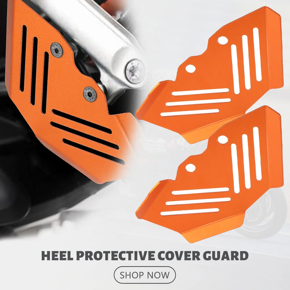 

For 1050 1090 1190 ADVENTURE ADV 1290 Super Adventure R S T CNC Heel Protective Cover Guard Film Mount Heel Guard Protector Part
