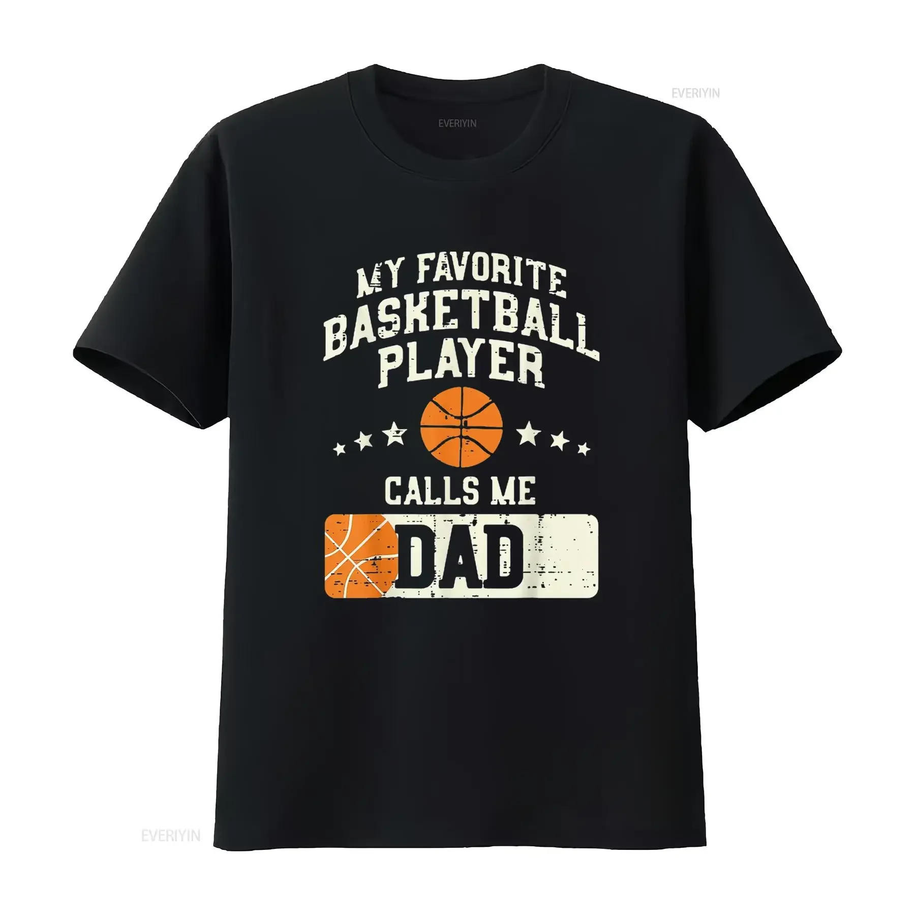Mens Favorite Basketball Player Dad Family Baller Daddy Papa Men T Shirt Black vintage Washed Slightly designer clothes