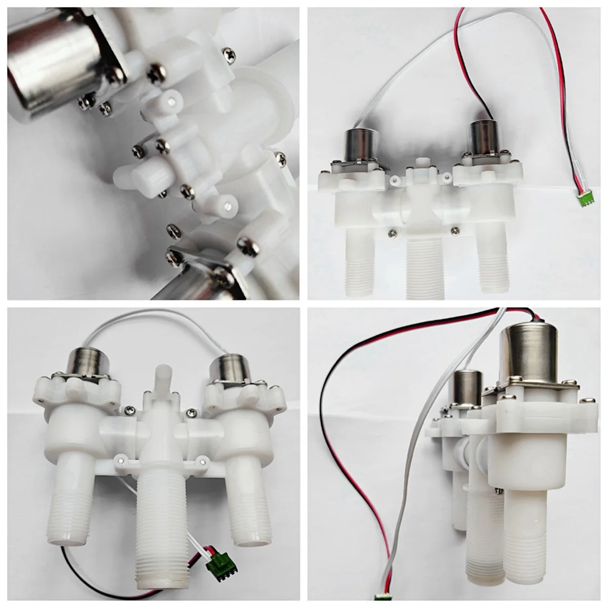 Nuova elettrovalvola per WC intelligente Accessori per WC Valvola a impulsi Valvola di scarico per coperchio per WC bistabile