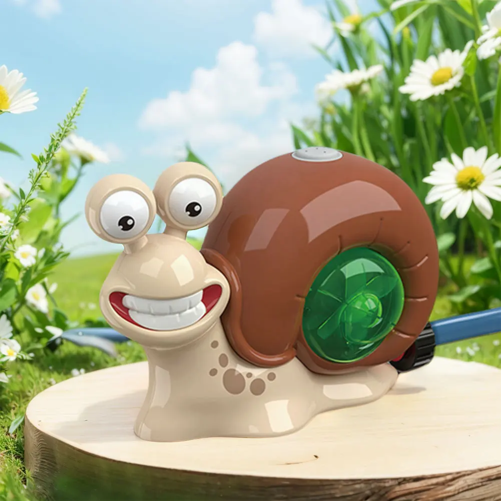 Arroseur d'eau d'escargot de dessin animé, jouet de Baseball, jardin d'été, pelouses, jouets d'eau de pulvérisation pour enfants, jeu en plein air