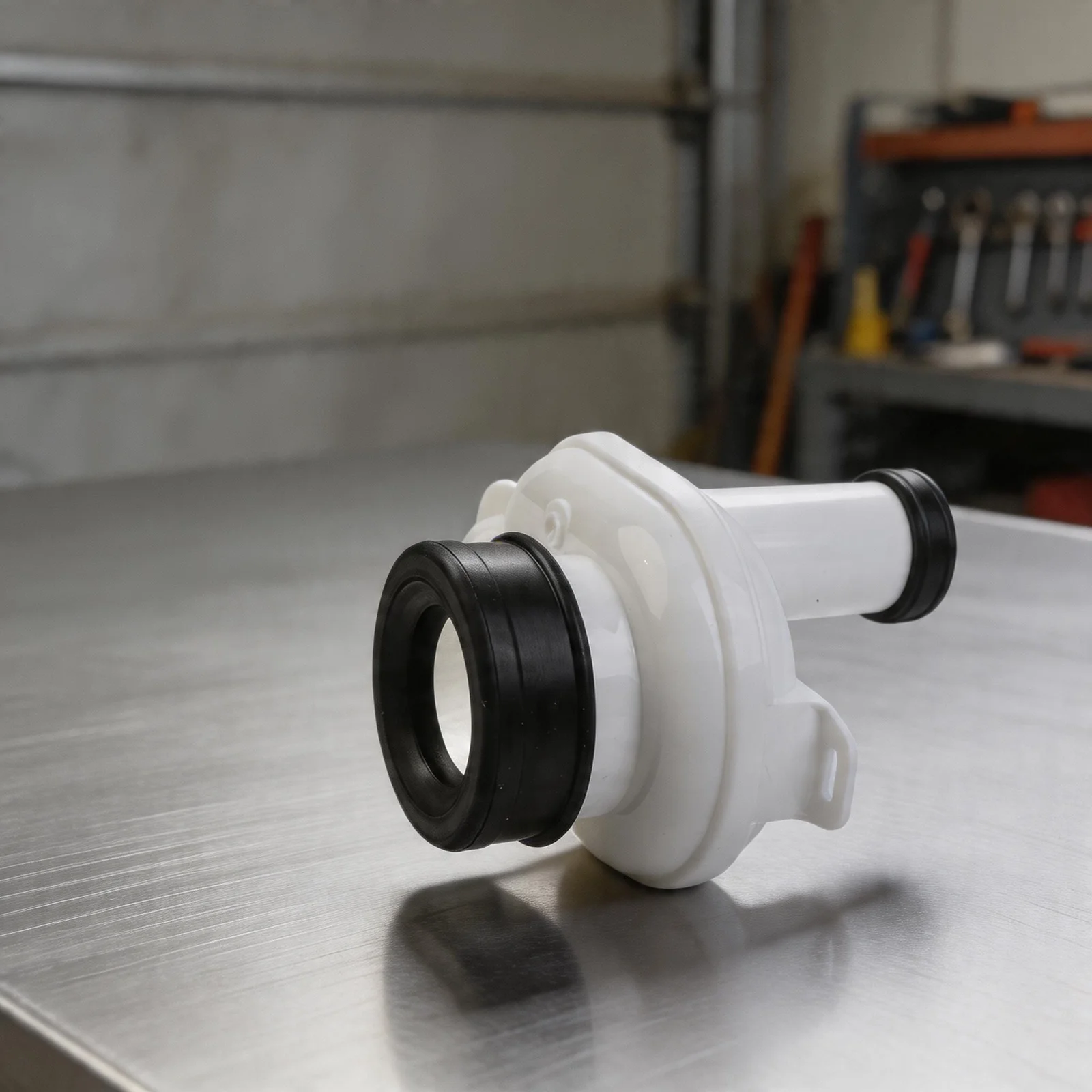 Horizontal Urinal Drain Siphon DN50 x DN40/50 PP Material for Wall Drainage Systems Compatible with Various Urinal Installations