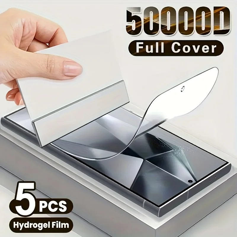 

1-5PCS Soft Hydrogel Film For Xiaomi Poco X7 F7 Pro X6 Pro M7 Plus M6 Pro 5G C65 C75 C71 F5 Protective Screen Protector