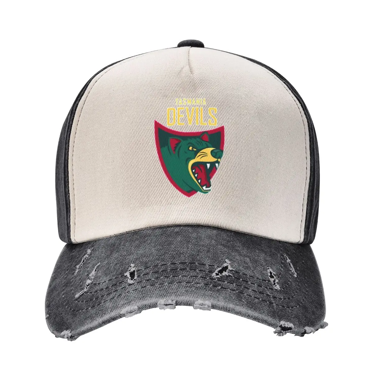

Tasmanian Devils Football Club Logo Baseball Cap Rave Luxury Brand Golf Wear Women's Hats For The Sun Men's