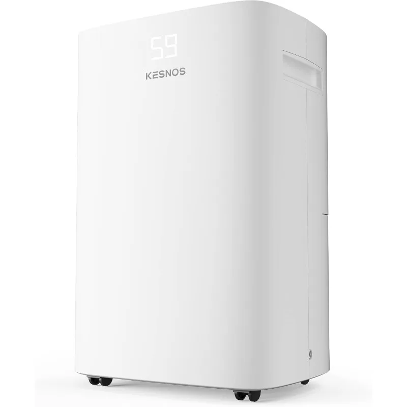 Kesnos 5500 Sq. Ft Large Dehumidifier for Home with Drain Hose for Basements, Bedrooms, Bathrooms, Laundry Rooms