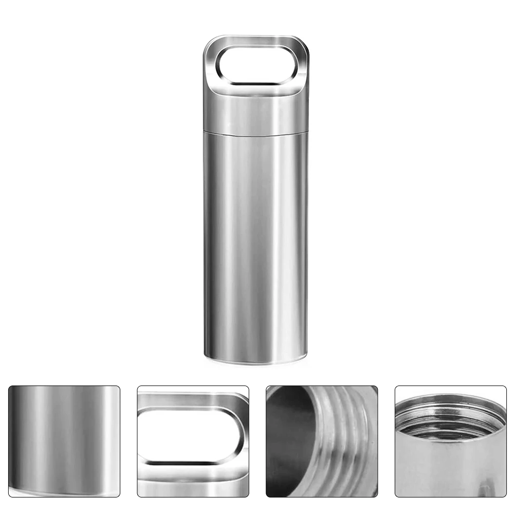

Waterproof Pill Case Compact Travel Medicine Container Lightweight Portable Storage Box for Vitamins Pill Holder Small Size