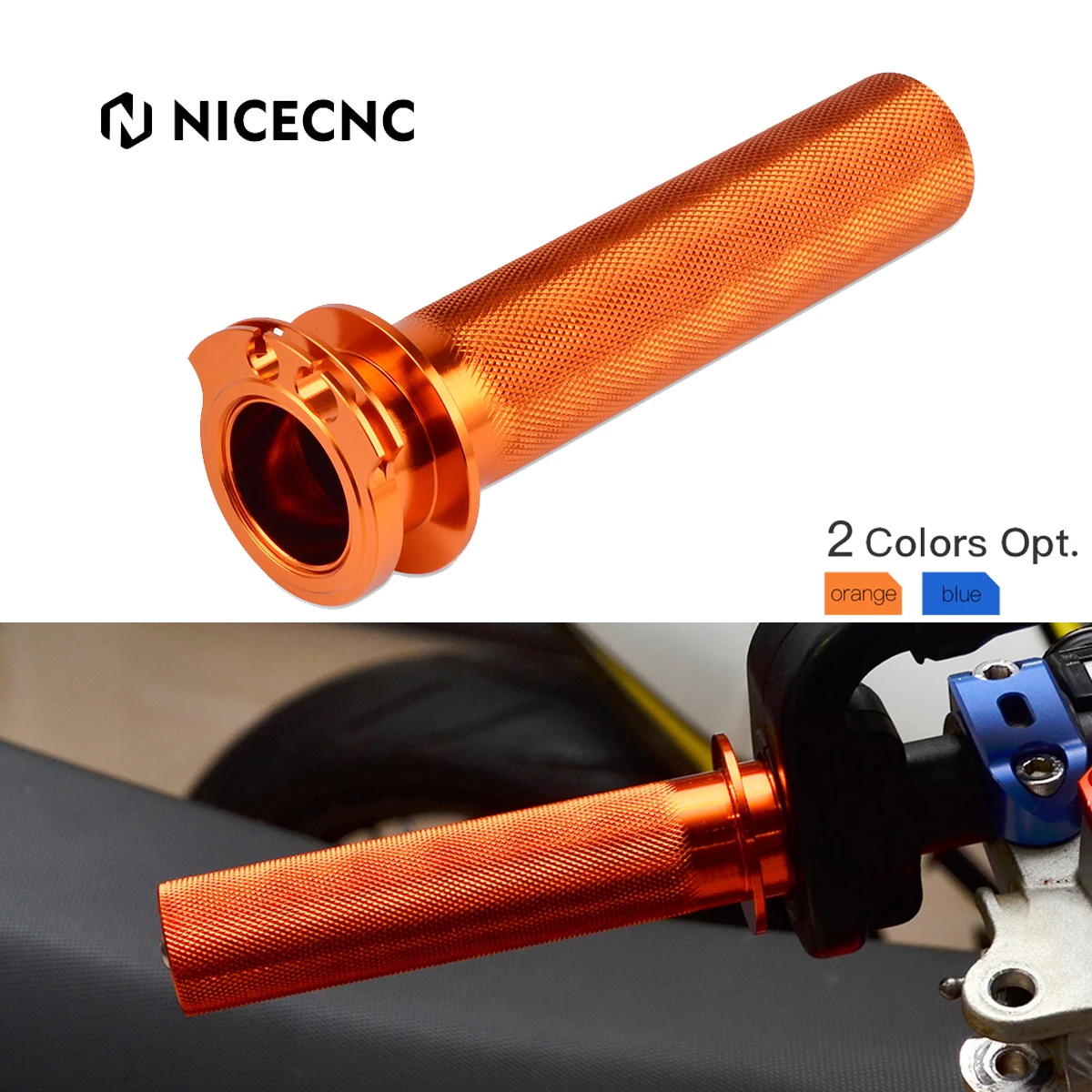 

For Husqvarna FE 501 FE 450 FE 350 250 2014-2016 Quick Turn Throttle Tube For KTM XC-F EXC-F 350 SX-F 450 XC-W EXC 400 525 530