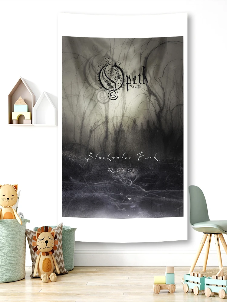 90X150CM 3X5Ft Swedish Goethe Death Metal Opeths Band Flag Polyester Printing Band Banner For Room Decor Tapestry