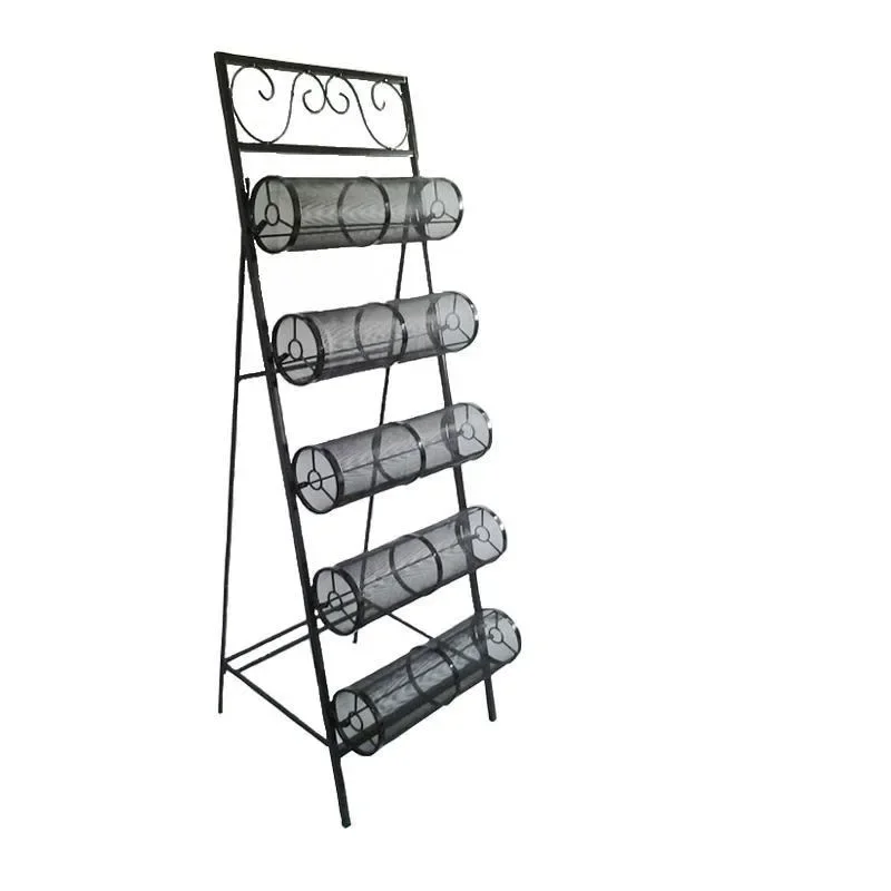 Single-sided five-layer head buckle frame hoop, headband, head display rack, stall jewelry, shelf necklace, multi-layer display,