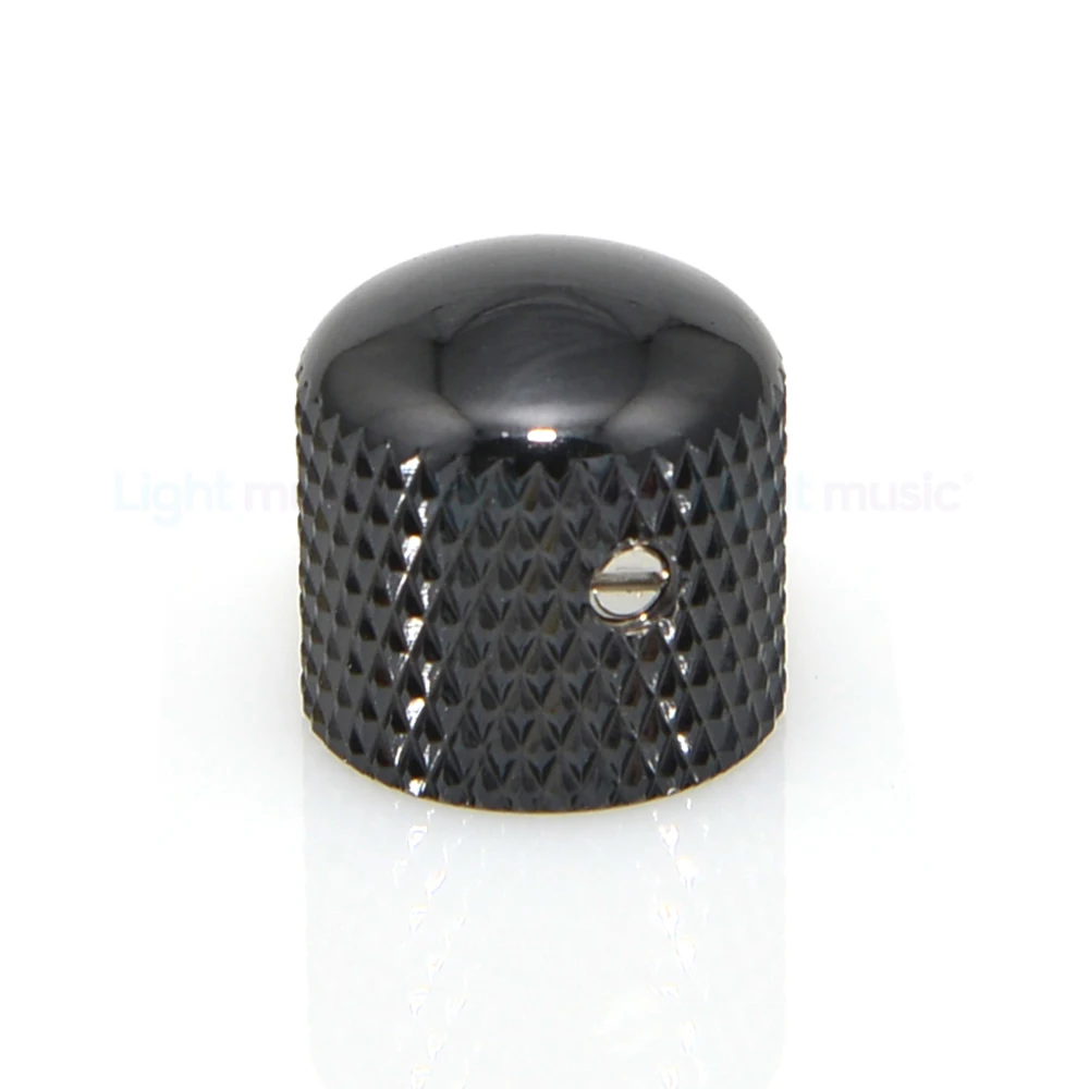 1Pcs Brass Dome Metal Knob for Electric Guitar Bass Tone volume Control Knobs