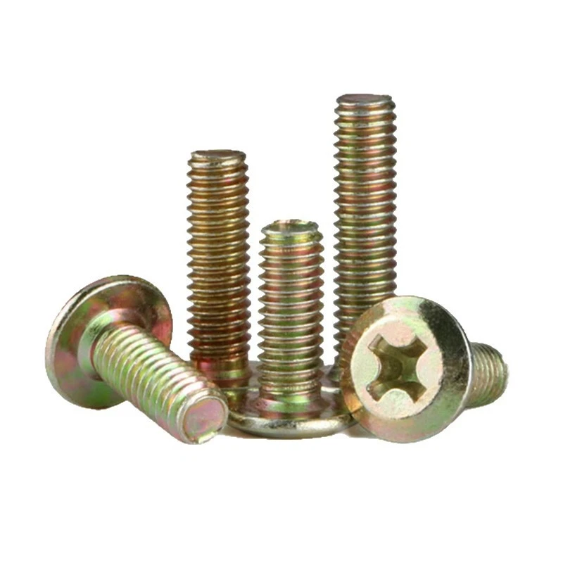 Carbon steel galvanized chamfered cross home furniture screws special screws for home furniture