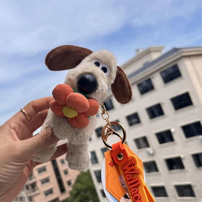 かわいい犬ぬいぐるみウォレス & グロミットペンダントぬいぐるみ子犬バッグアクセサリーキーホルダーペンダントぬいぐるみバッグ車のペンダント子供ギフト