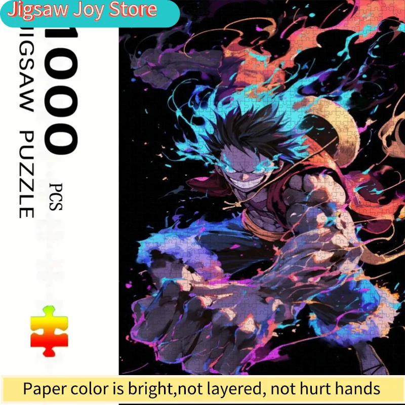 

Набор из 1 коробки с пазлами с популярными анимационными персонажами, большой пазл для взрослых, для творчества и развлечений, подходит для домашнего декора