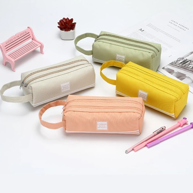 

Fashion Travel Storage Cosmetic Bag Waterproof Toiletry Wash Kit Storage Hand Bag Pouch For Women Men Male Kid Pencil Case Bag