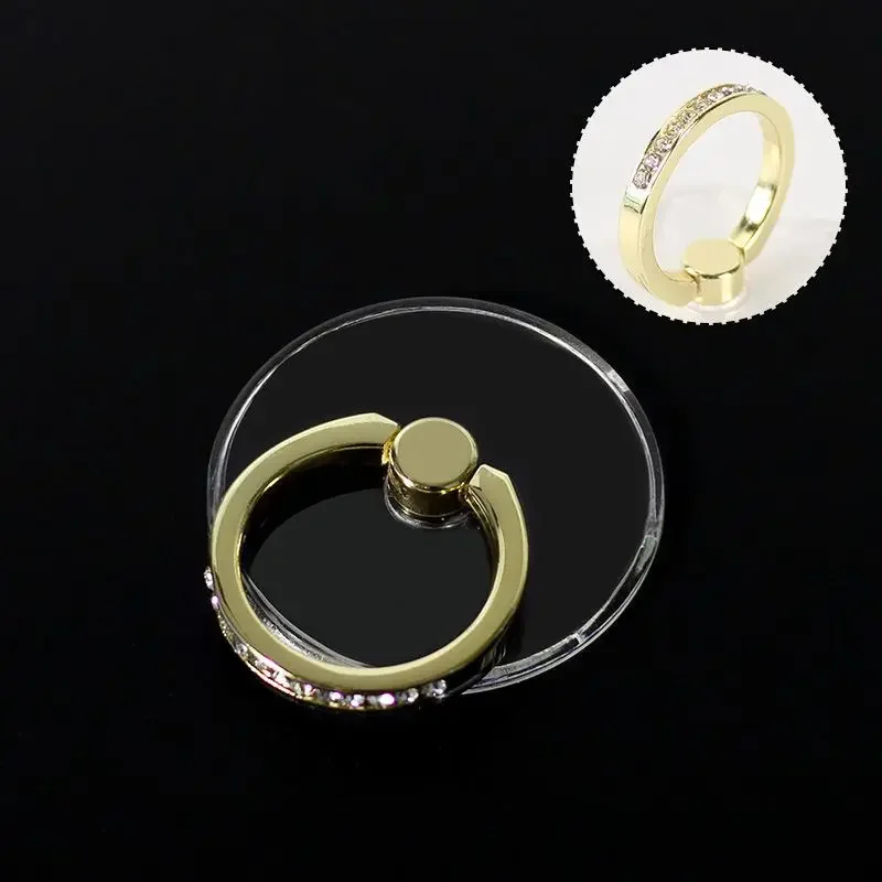 Transparenter Luxus-Schmetterlings-Fingerring-Handyhalter für iPhone 15, Smartphone-Aufkleber, Ständer, Zubehör, faltbare Unterstützung – Detail 27
