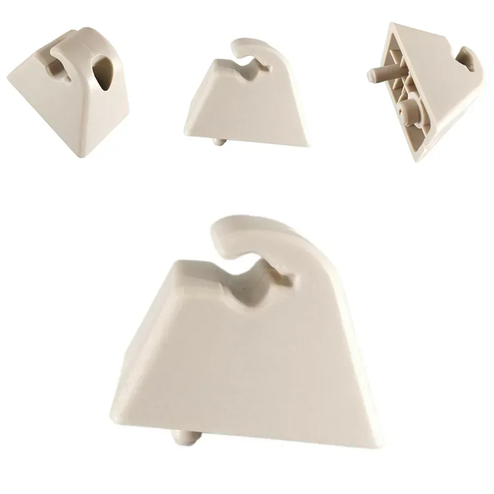 VERYUS 2pcs Inner Sun Visor Hook Clip Bracket Hanger Beige Black For Astra F Carlton Cavalier Sun Visor Clip Hanger 1438336 Acce