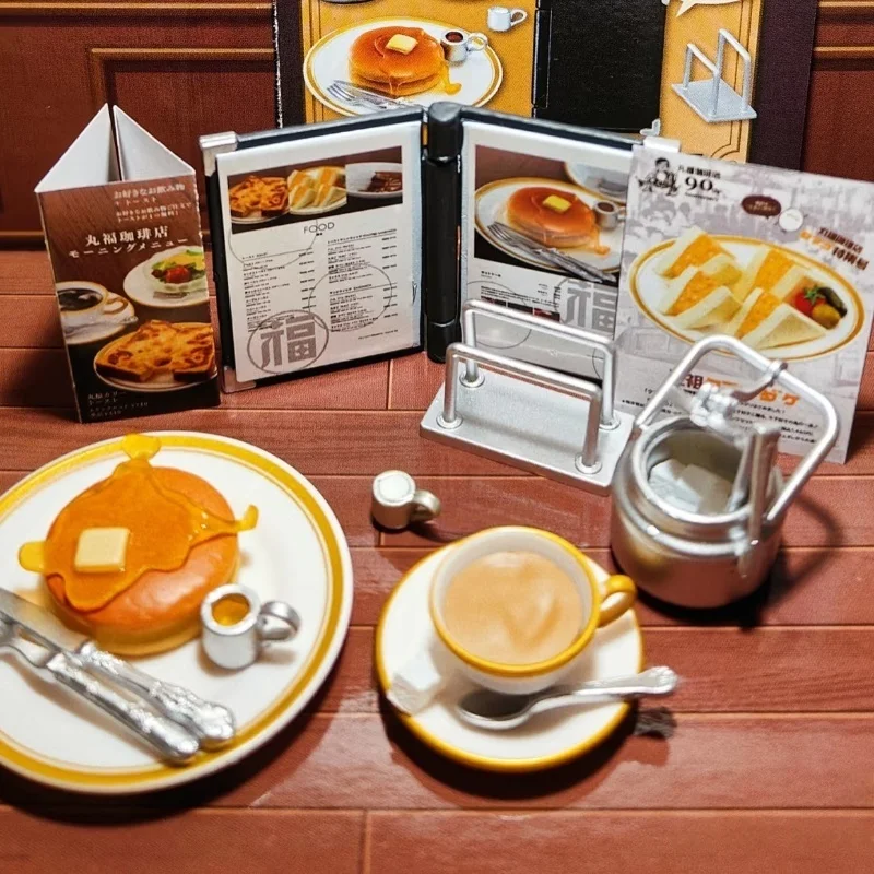 ตุ๊กตาโมเดลร้านกาแฟโคมีดะ รุ่น Re-ment Candy Blind Box ของตกแต่งตั้งโต๊ะขนาดเล็ก ของขวัญสำหรับเด็ก ของสะสม