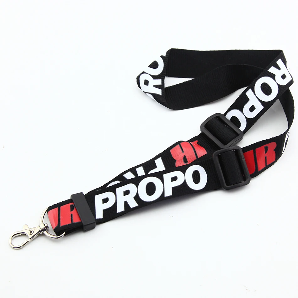 Adjustable Lanyard Strap RC Parts For JR PRO Propo Remote Controller Transmitter FPV For Futaba Orange Black Neck Belts 14cm Hot