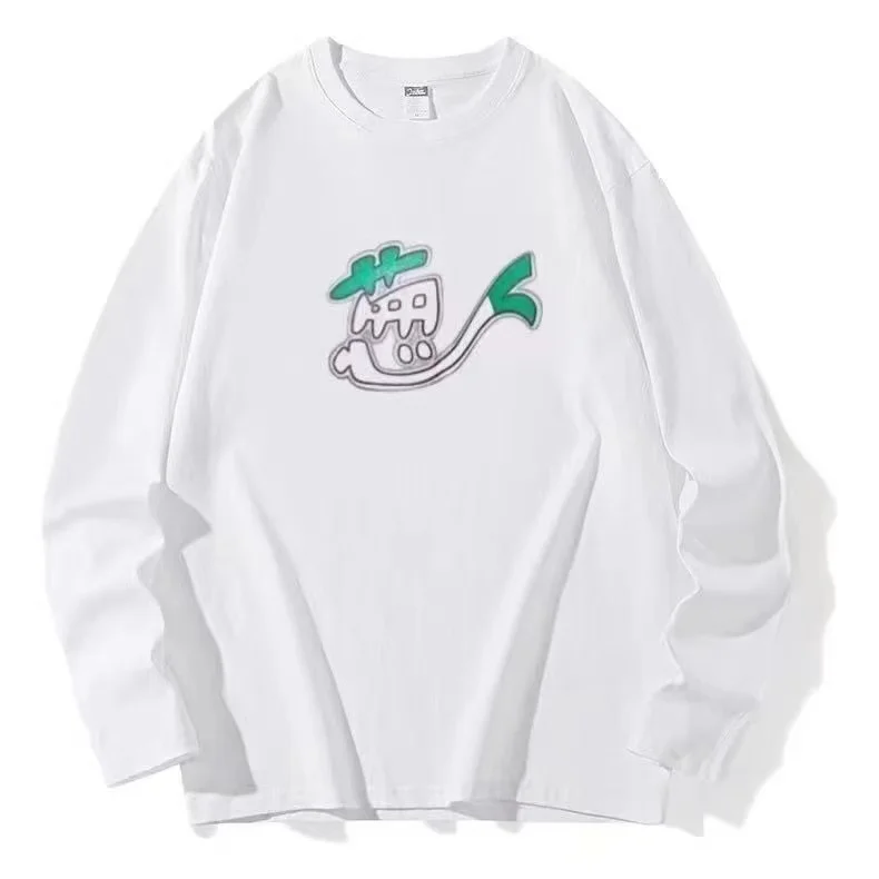 

Cosplay Green Onion Girl 2D Catgirl Long-Sleeve Top Shorts Cosplay Costume Peripheral Pain Shirt