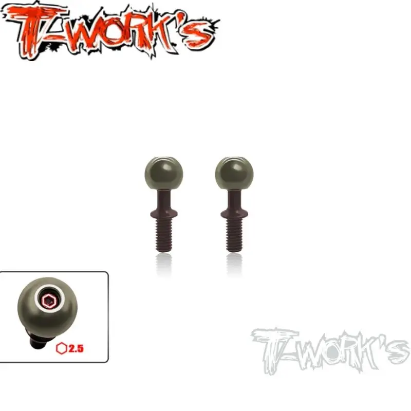 

Original T works TO-192-MBX Alum. Pillow Ball With Spring Steel Shaft ( For Mugen MBX-7/7R/7GT/MBX 8 /Mugen MBX8 ECO/Mug Rc part