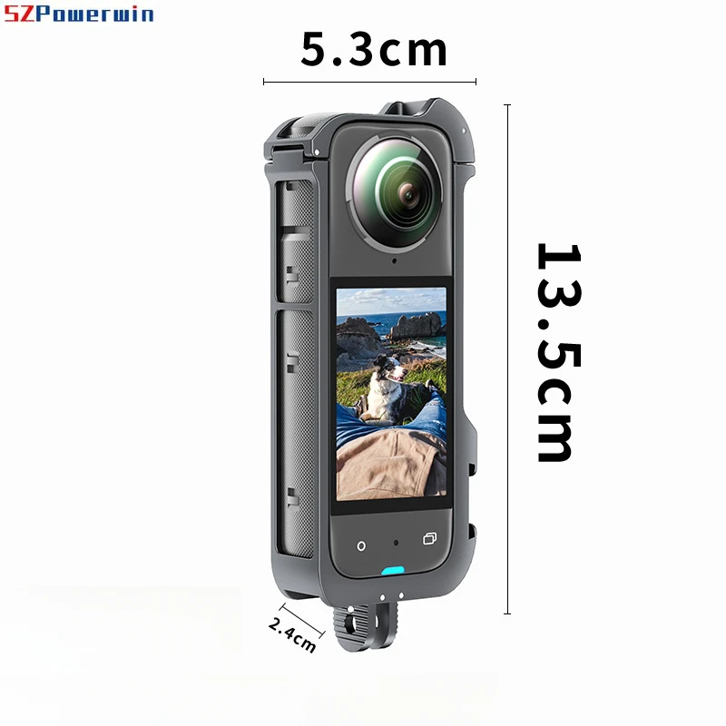 Insta360 X4 액세서리 다이브 케이스 셀카 스틱 보관 가방 렌즈 커버 화면 보호기 손목 스트랩 배터리 충전 박스