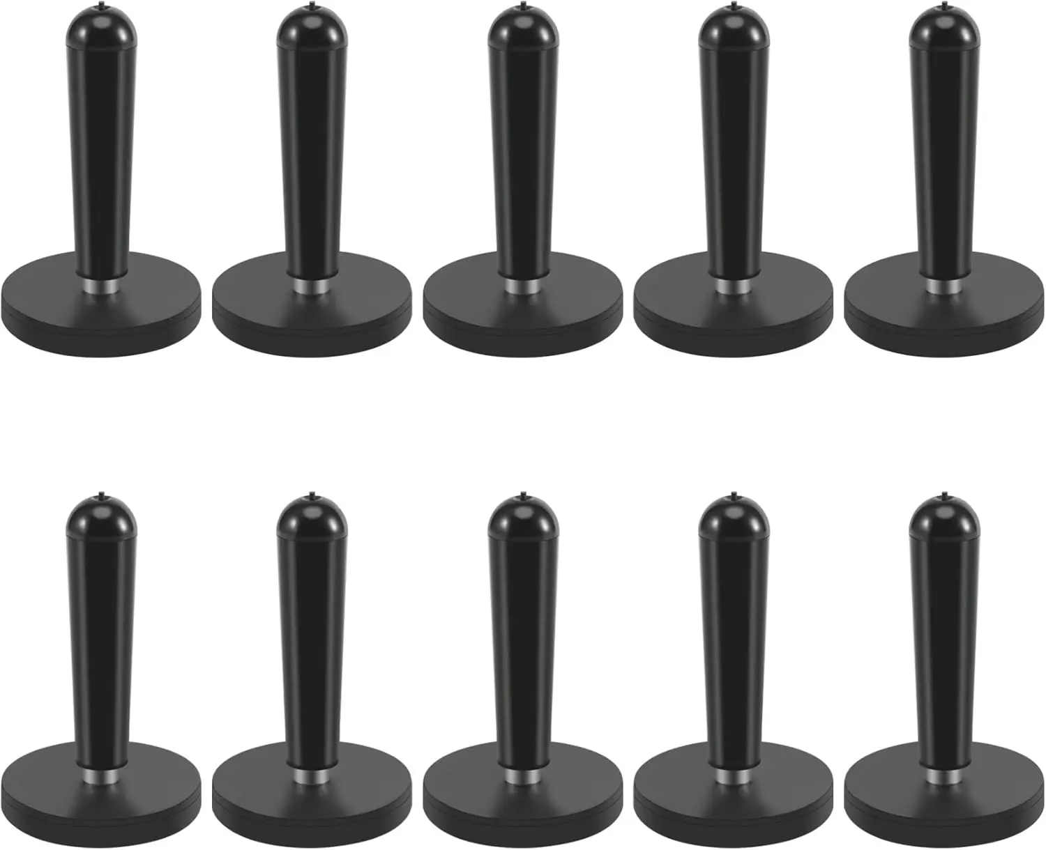 

10pcs Car Film Flat Modification Special with Plastic Handle, Rubber-Coated Strong Magnet, Anti-Scratch Magnetic Suction Base