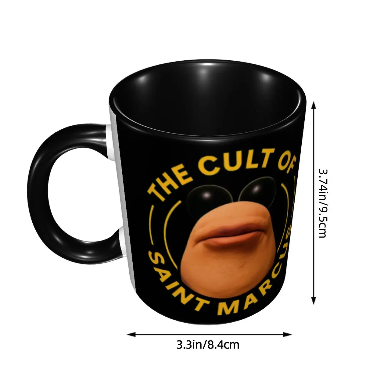 Marcus The Worm Robert Help Funny Meme Coffee Mug DIY Personalized Ceramic Milk Tea Mug Cup