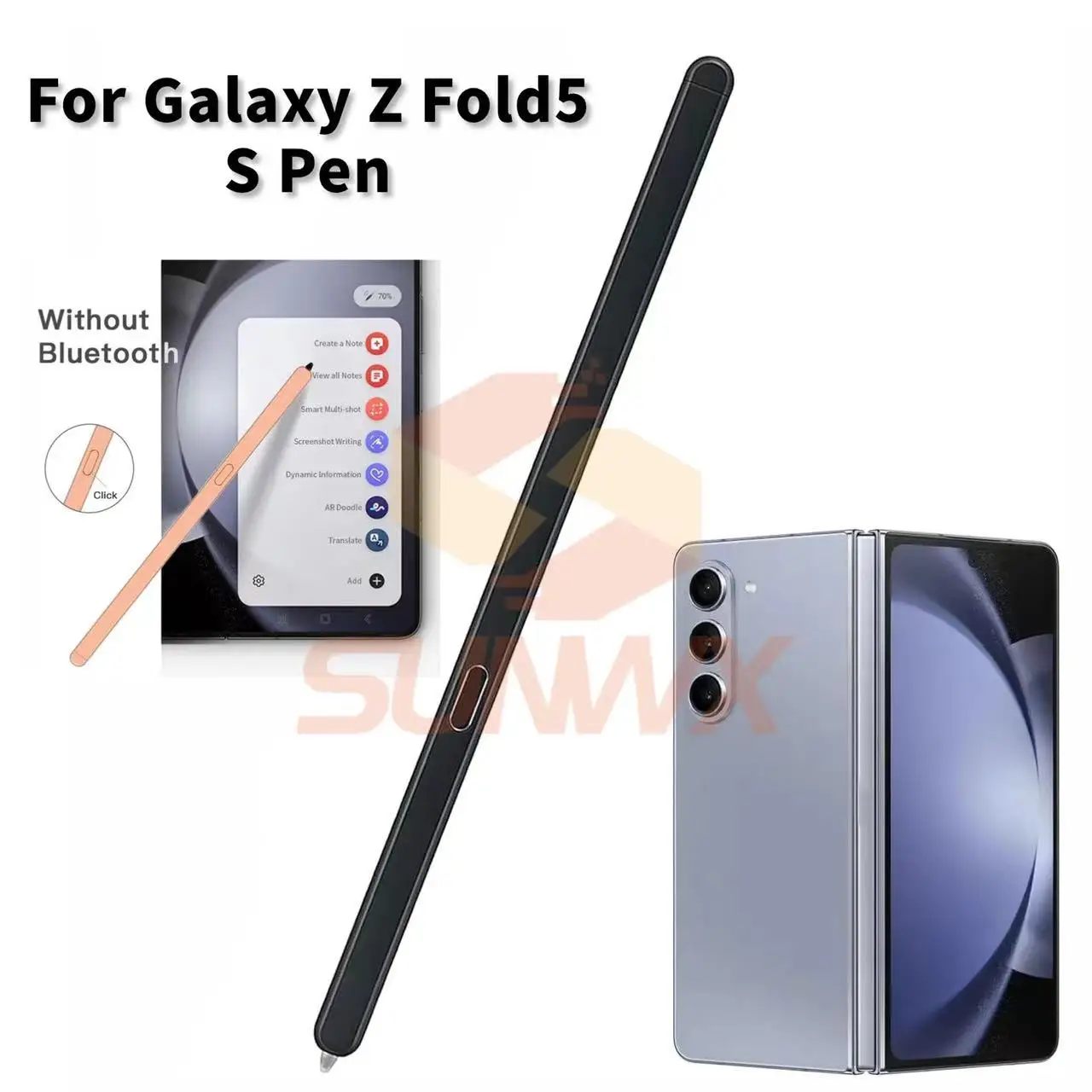 

Для Galaxy Z Fold 5 S Pen Fold Edition Замена для Samsung Galaxy Z Fold 5 5G S Pen Galaxy S Pen Edition Touch Stylus