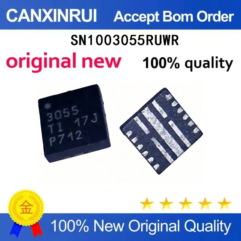 

（5-100 pieces）New stock SN1003055RUWR SN1003055 printing filament 3055 QFN12