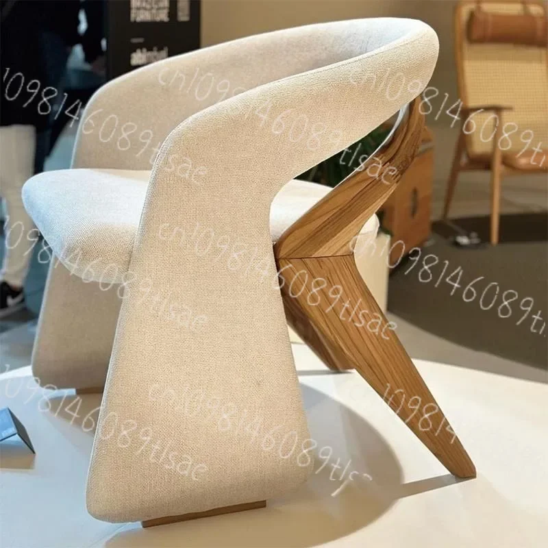 

Italian Style Minimalist Armchair Dining Chair Designer Modern Creativity