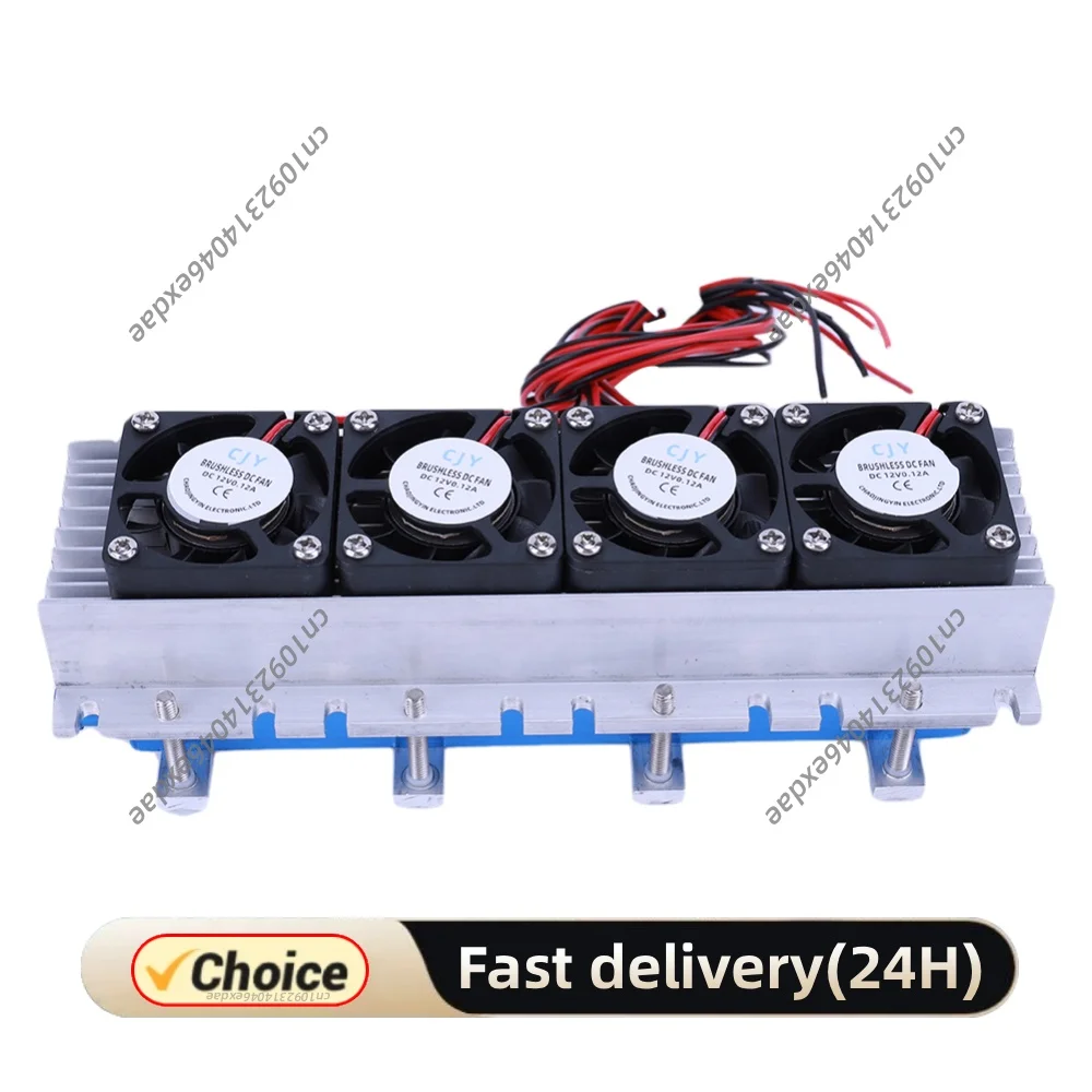 288W Thermoelectric Cooler DC 12V DIY Semiconductor Air Conditioner Cooling System Thermoelectric Peltier Refrigeration Cooler