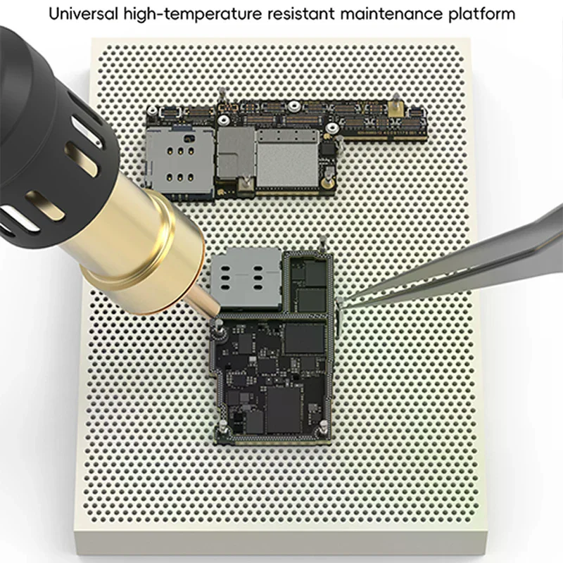 18Forms Heat-Withstanding Service Bench PCB Chip IC Repair Pin Holding Table Mobile Device Repair Equipment